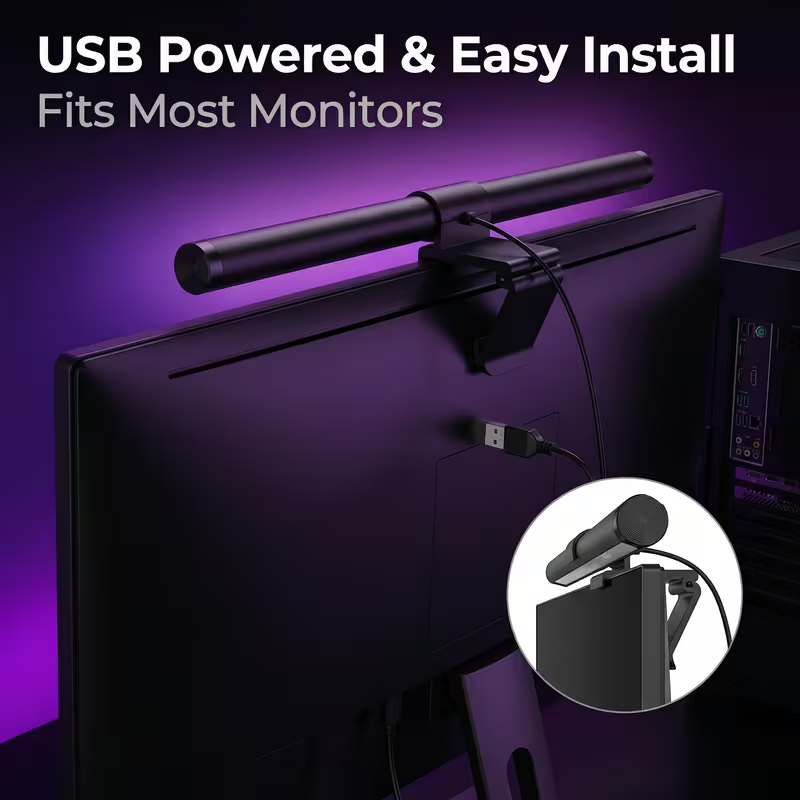 Touch Dimmer Lamp - Barra de Luz LED para Monitor