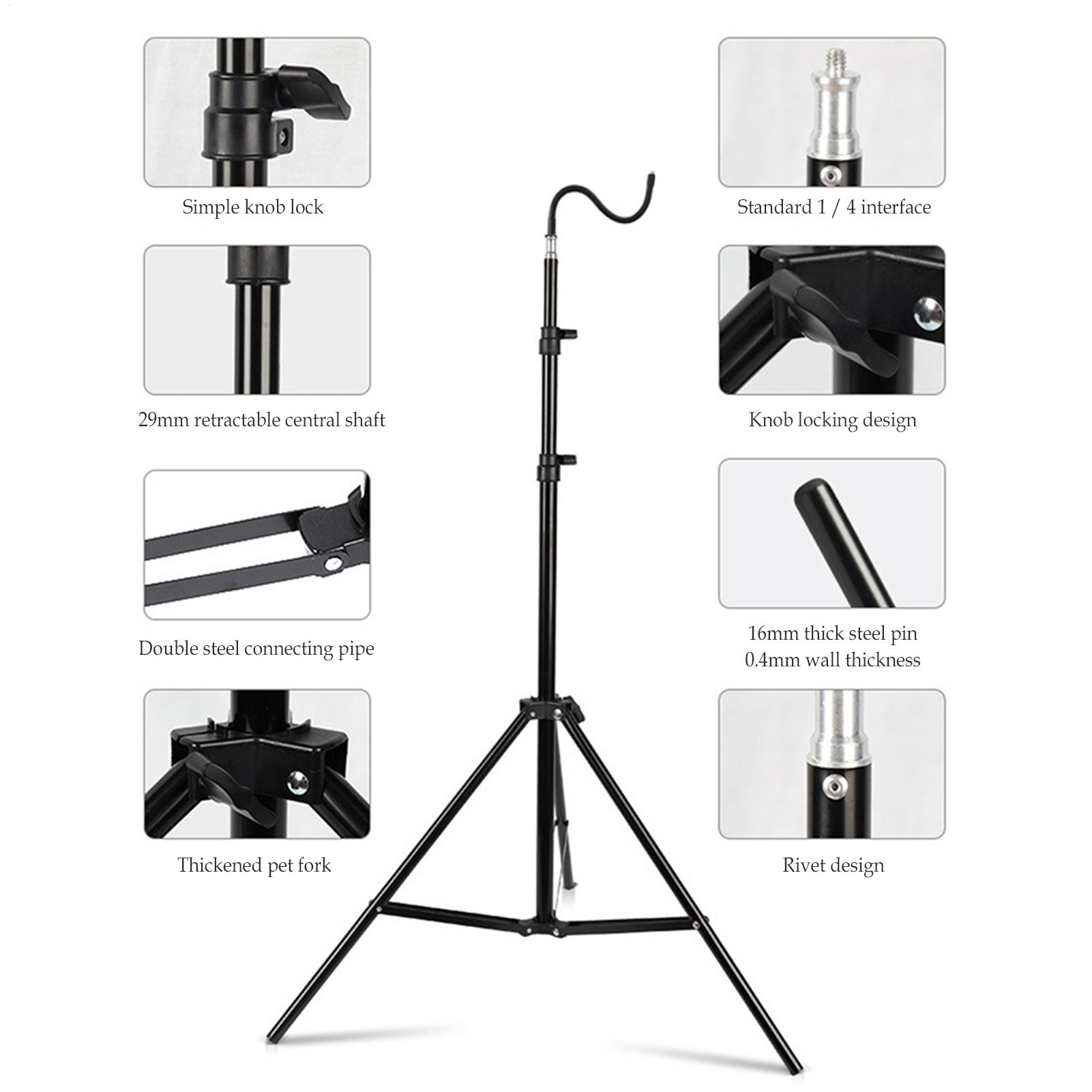 Floor Lamp Tripod - Suporte de Luz para Camping de