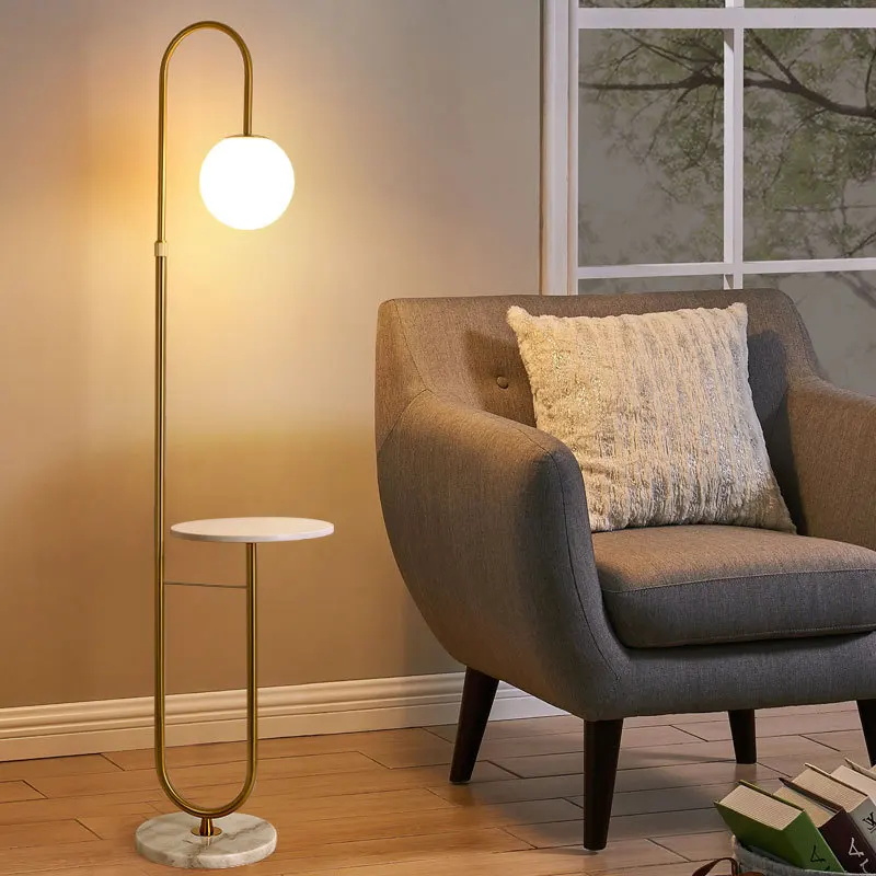 Floor Lamp Tripod - Lâmpada de assoalho LED moderna para