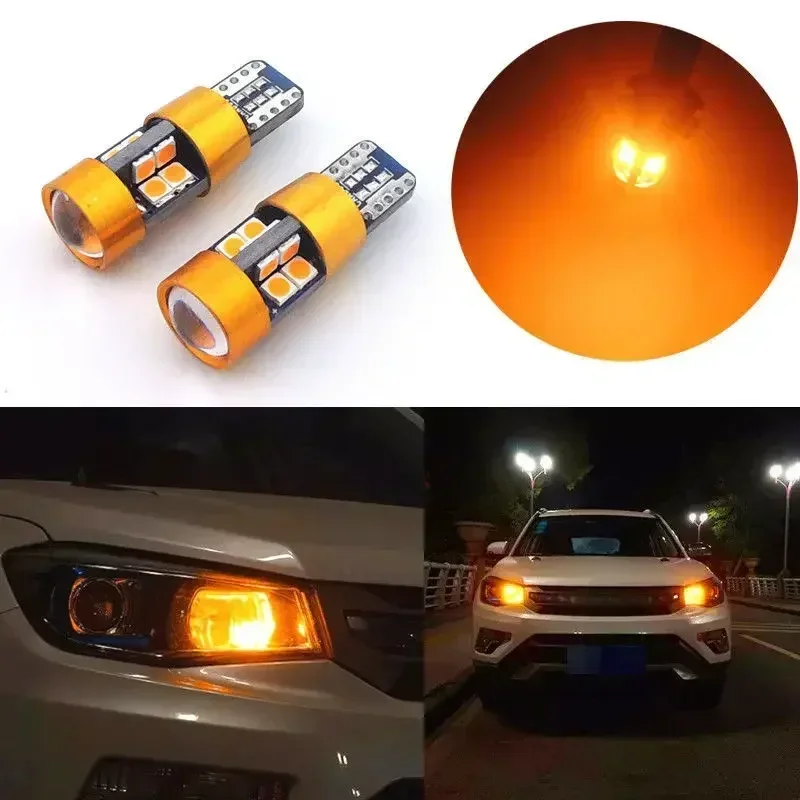 Orange Lighting Decor - 2 unidades carro T10 12V LED
