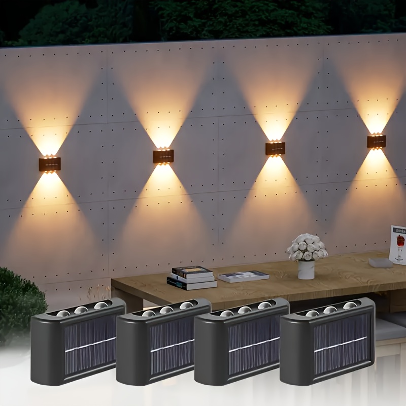 Lighting Decor Ideas - Luz Solar LED para Exterior, Lâmpada