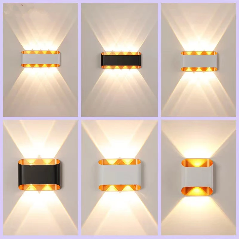 Foyer Lighting Wall Decor - Moderno e minimalista ao ar livre