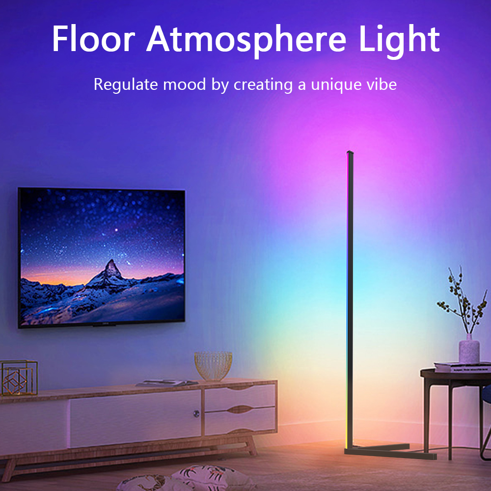 Floor Lamp Tripod - Lâmpada de chão moderna nórdica RGBW