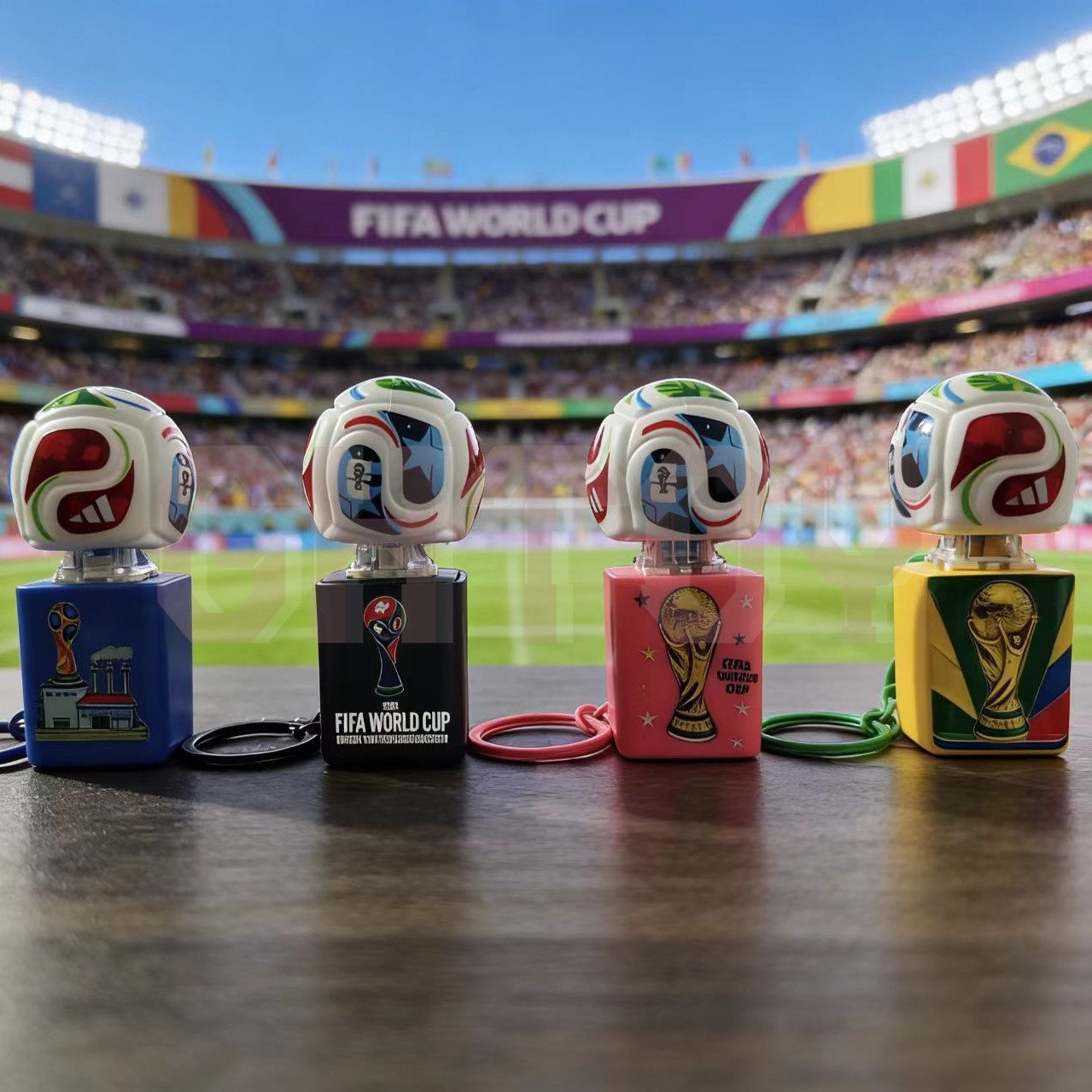 Pendant Light Shade - Chaveiro Luminoso e Sonoro FIFA 2026:
