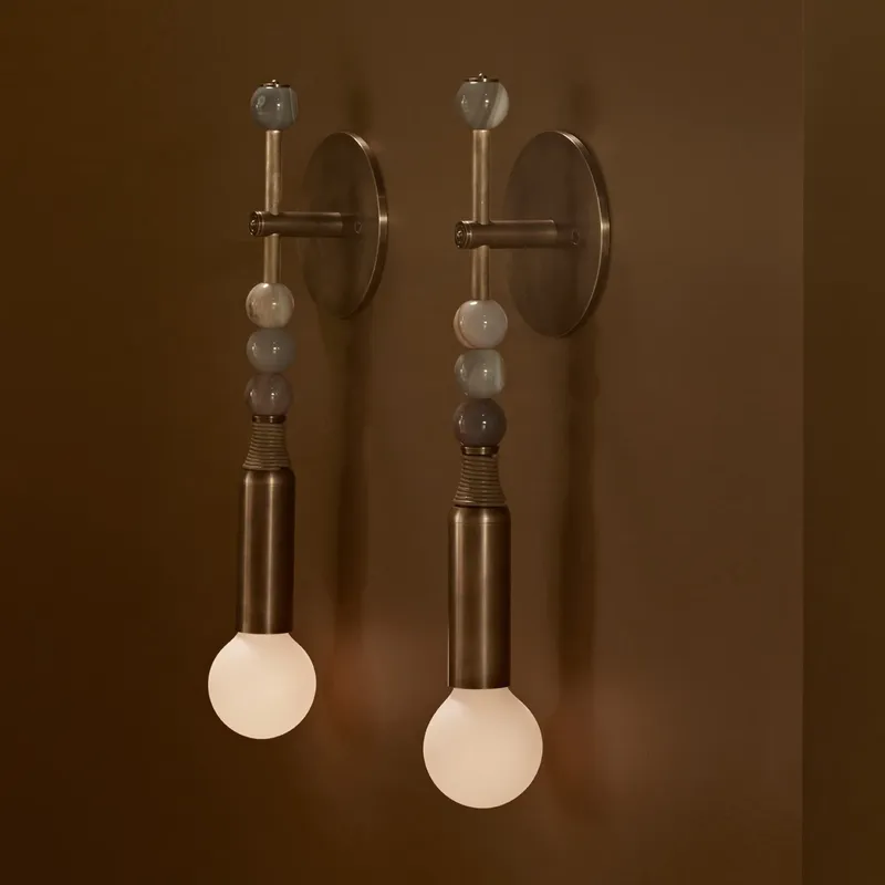 Lighting Decoration In Bedroom - Luminária de Parede Nórdica Vintage para