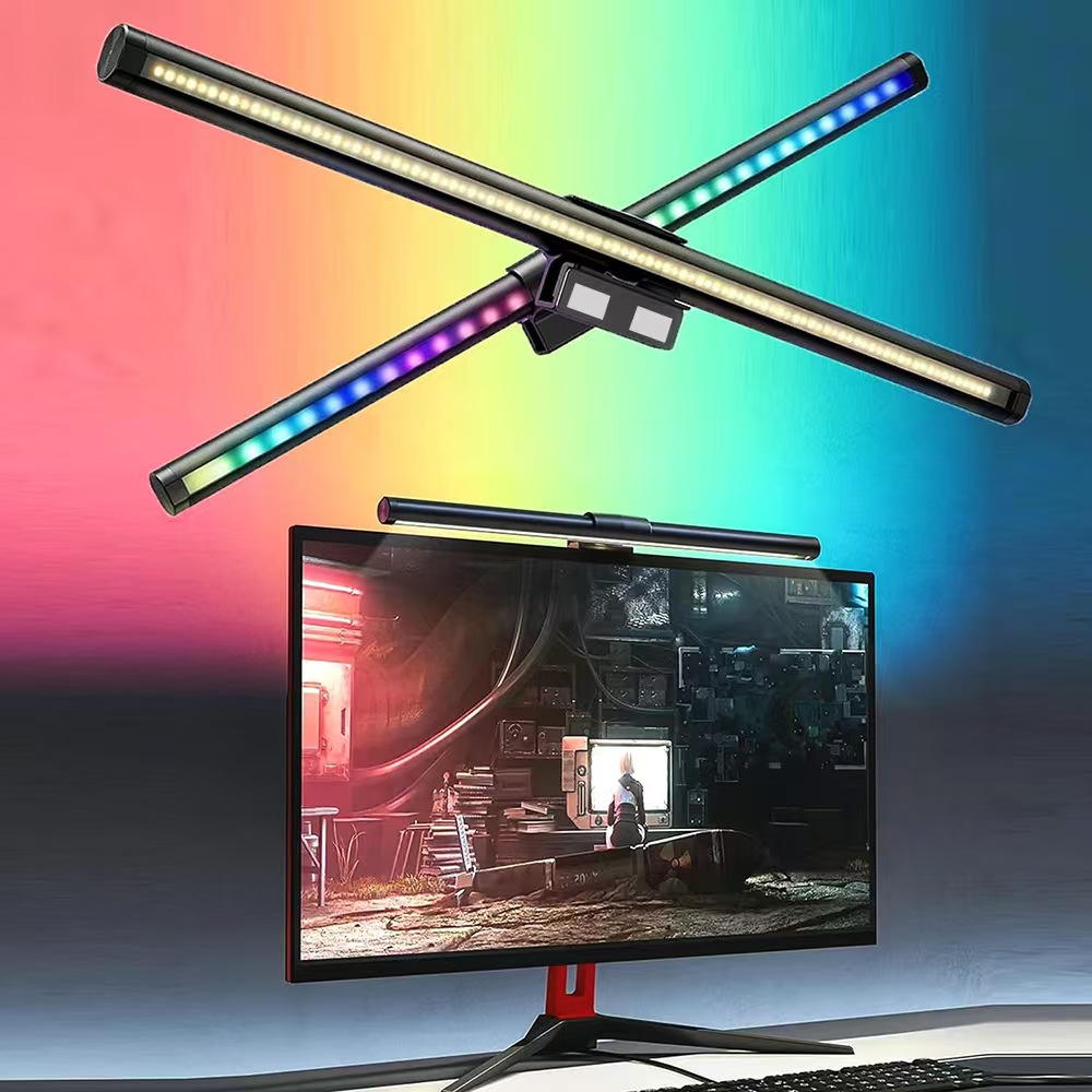 Touch Dimmer Lamp - Tela led pendurado luz com fonte