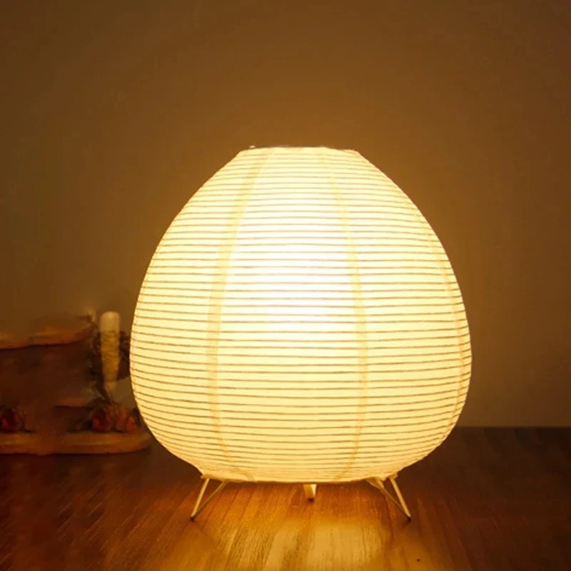 Floor Lamp Tripod - Lanterna de papel de arroz japonês