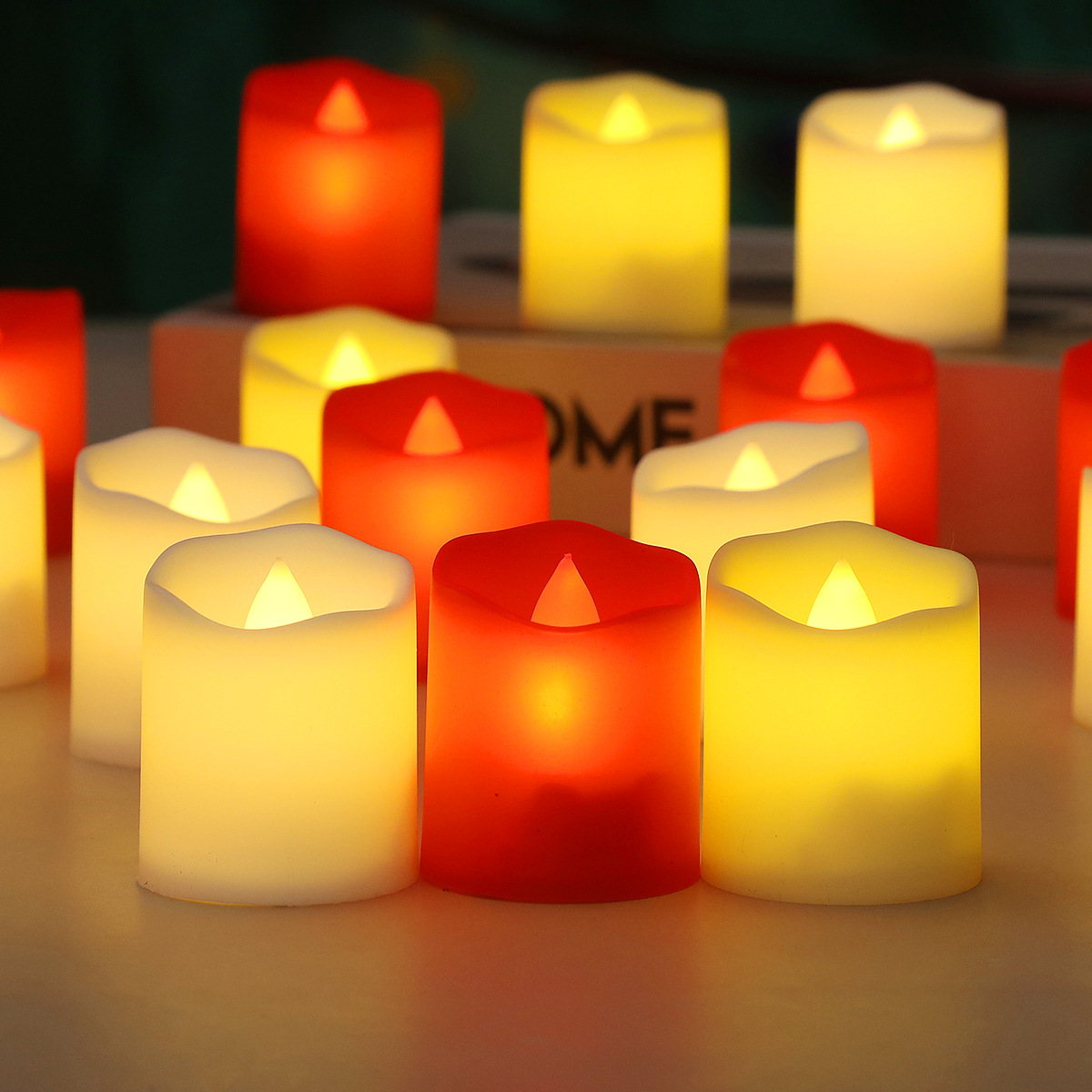 Lighting Decor Ideas - Luz de vela eletrônica LED, luz