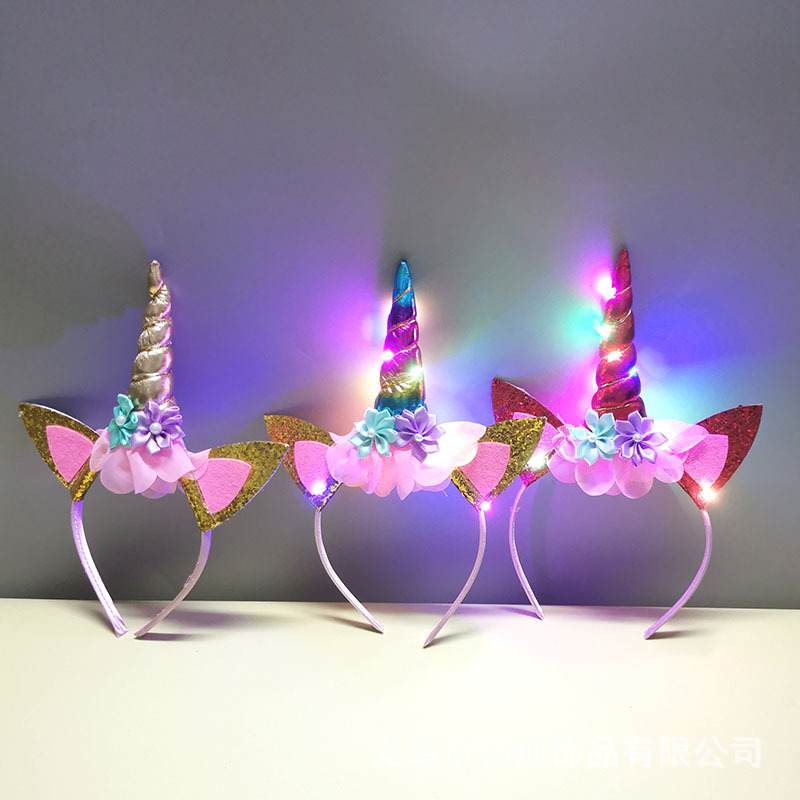 Nova Tiara de Unicórnio Fofa p - Unique Lighting Decor avaliação e preço
