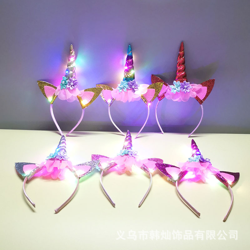 Nova Tiara de Unicórnio Fofa p - Unique Lighting Decor avaliação e preço