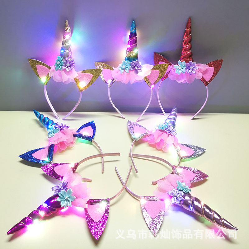 Nova Tiara de Unicórnio Fofa p - Unique Lighting Decor avaliação e preço