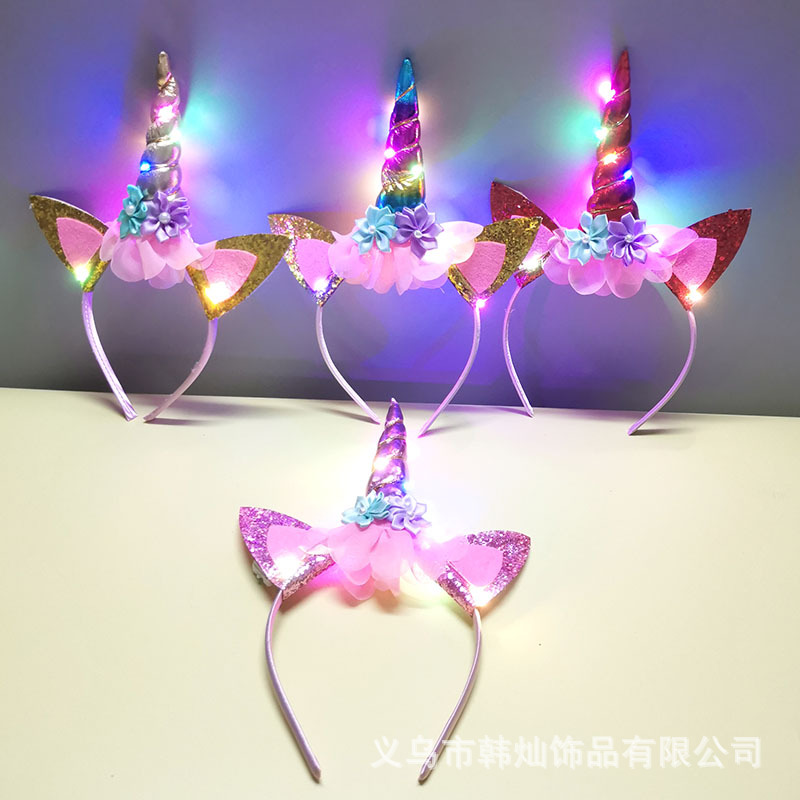 Nova Tiara de Unicórnio Fofa p - Unique Lighting Decor avaliação e preço