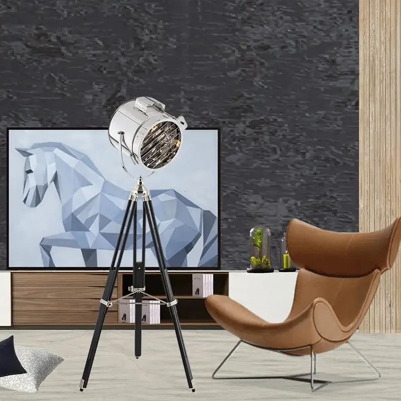 Nordic criativo designer de aç - Floor Lamp Tripod avaliação e preço
