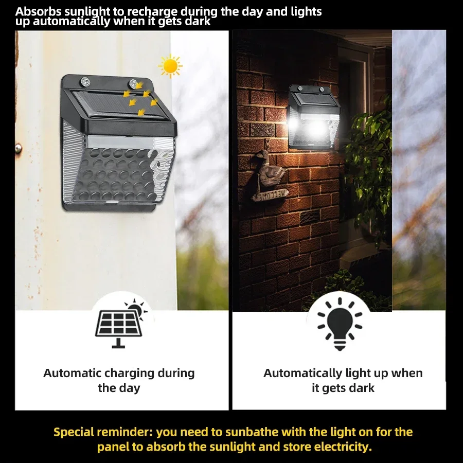 Luz Solar LED com Sensor de Mo - Lighting Decor Ideas avaliação e preço