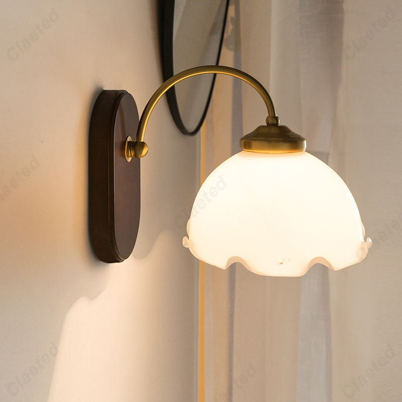 Europeu retro simples led lâmp - Foyer Lighting Wall Decor avaliação e preço