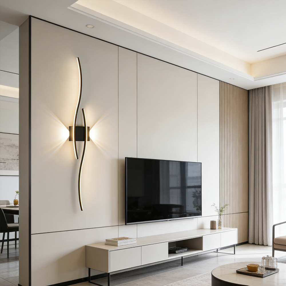 Arandelas de parede LED modern - Foyer Lighting Wall Decor avaliação e preço