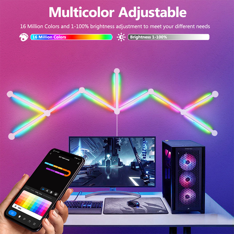 Lâmpada de parede rgb intelige - Lighting Decor Ideas avaliação e preço