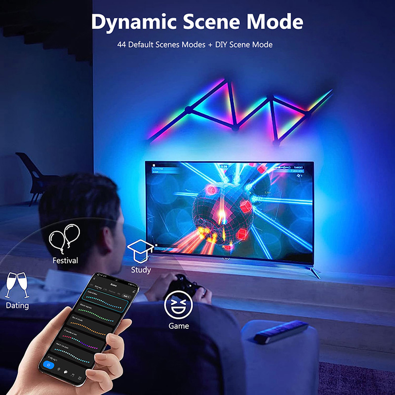 Lâmpada de parede rgb intelige - Lighting Decor Ideas avaliação e preço