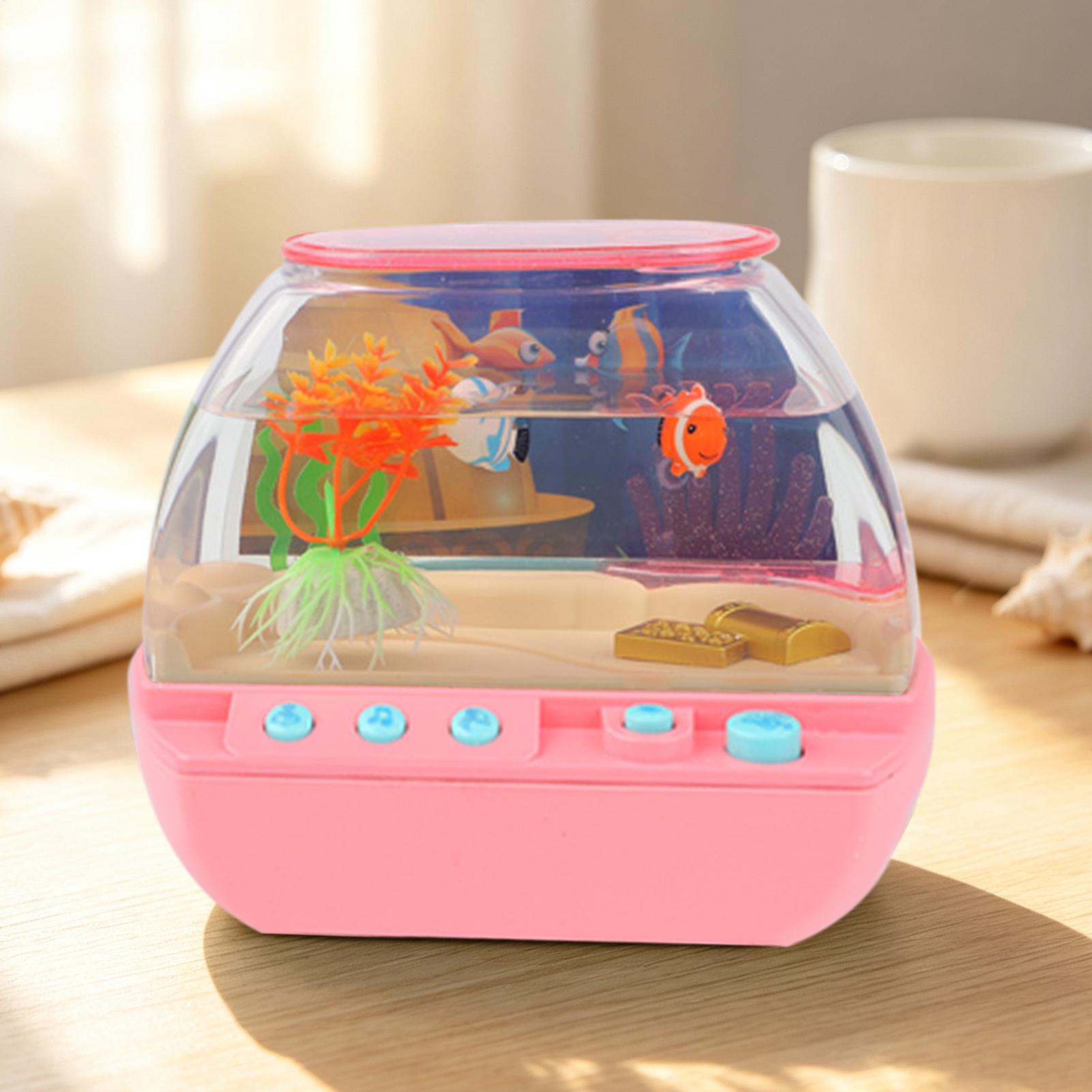 Aquário de Brinquedo com Músic - Lighting Decoration In Bedroom avaliação e preço