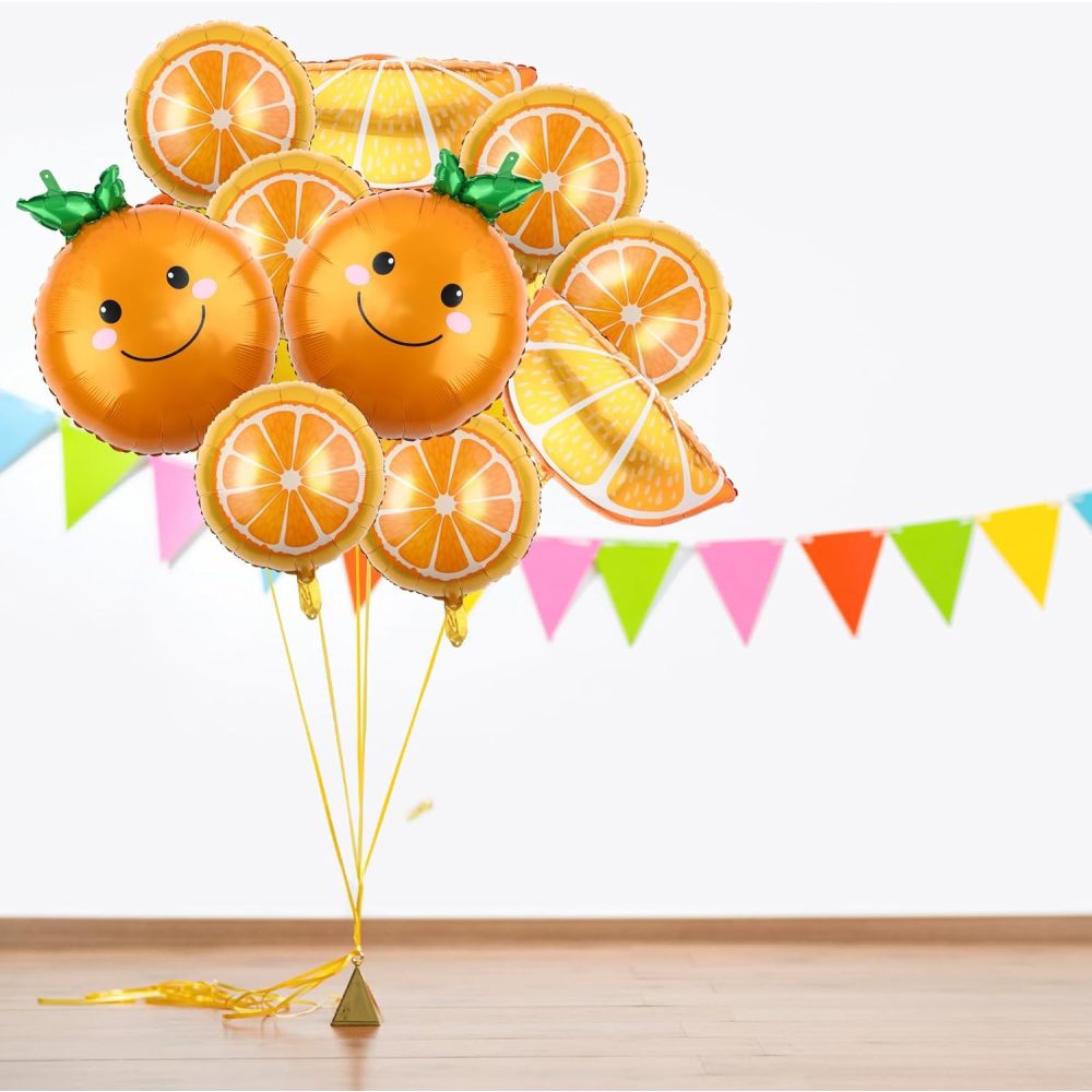 Balões de frutas com fatias de - Orange Lighting Decor avaliação e preço
