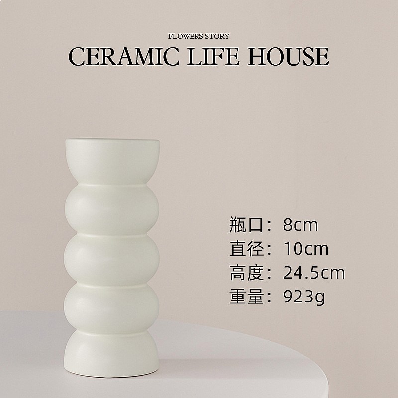 Vaso de Cerâmica com Junta de  - Unique Lighting Decor avaliação e preço