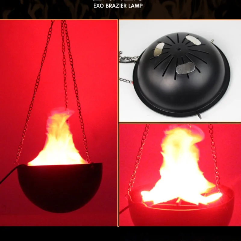 Lâmpada de Chama Falsa 3D, Sim - Lighting Decor Ideas avaliação e preço