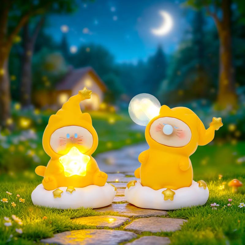 Hot Cat People Blind Box Starl - Lighting Home Decor Items avaliação e preço