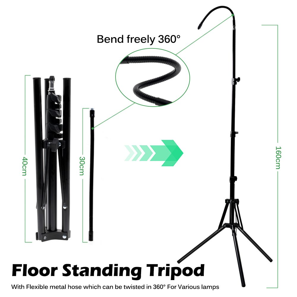 Ajustável 60-160cm tripé de as - Floor Lamp Tripod avaliação e preço