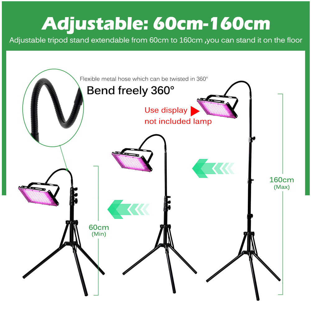 Ajustável 60-160cm tripé de as - Floor Lamp Tripod avaliação e preço