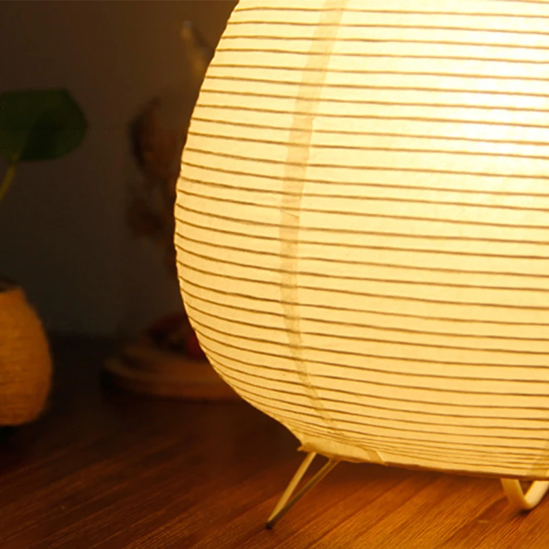 Lanterna de papel de arroz jap - Floor Lamp Tripod avaliação e preço