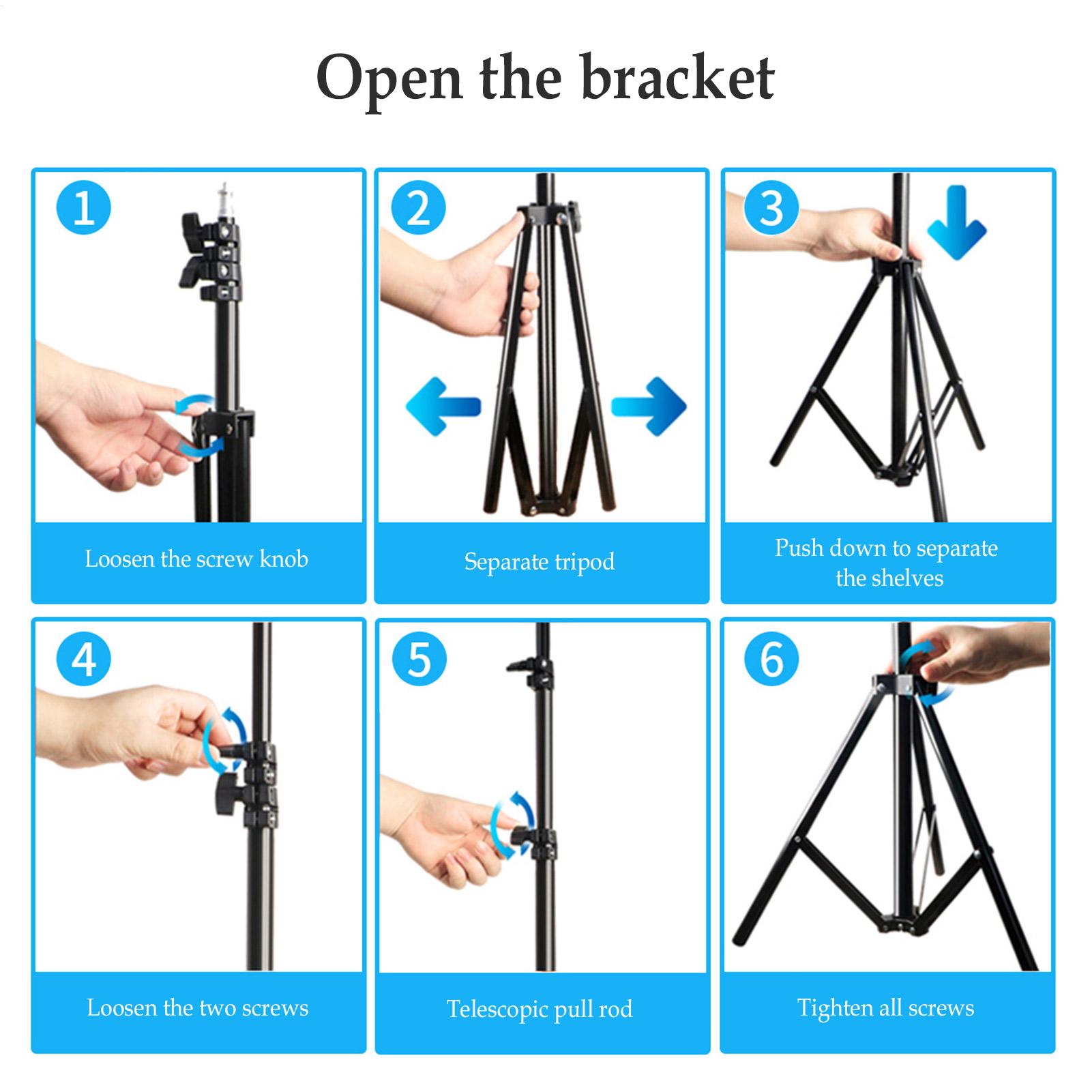 Suporte de luz para camping de - Floor Lamp Tripod avaliação e preço