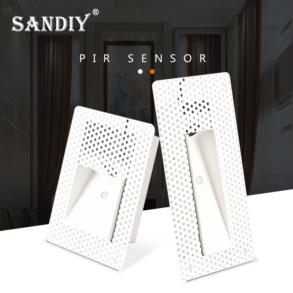 SANDIY-Lâmpada de parede sem m - Foyer Lighting Wall Decor avaliação e preço