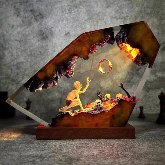 Luminária de Resina: Decoração - Unique Lighting Decor avaliação e preço
