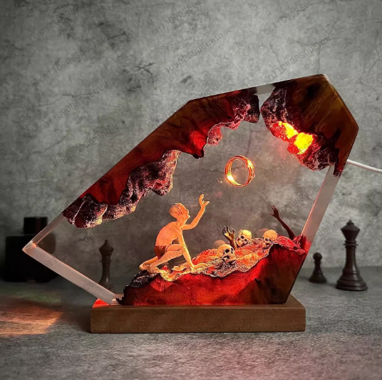 Luminária de Resina: Decoração - Unique Lighting Decor avaliação e preço