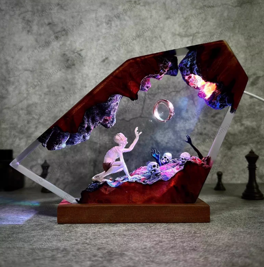 Luminária de Resina: Decoração - Unique Lighting Decor avaliação e preço