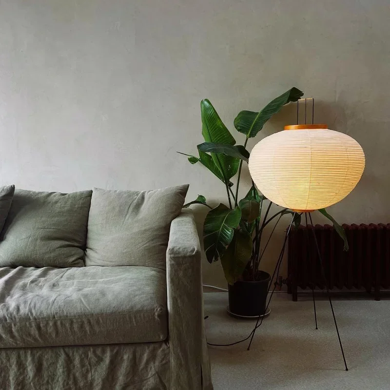Japonês akari noguchi arroz pa - Floor Lamp Tripod avaliação e preço